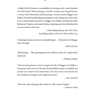 A Right Worthy Woman